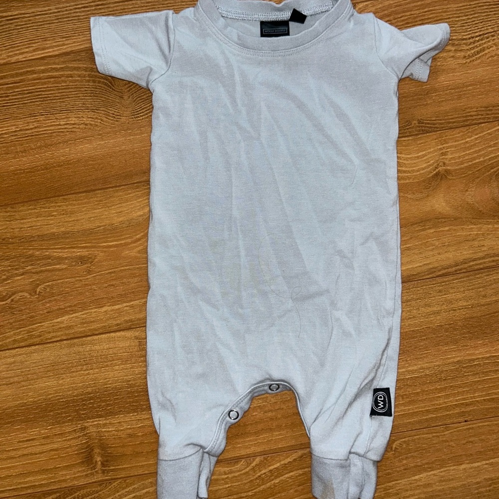 wooly doodle romper 0-3